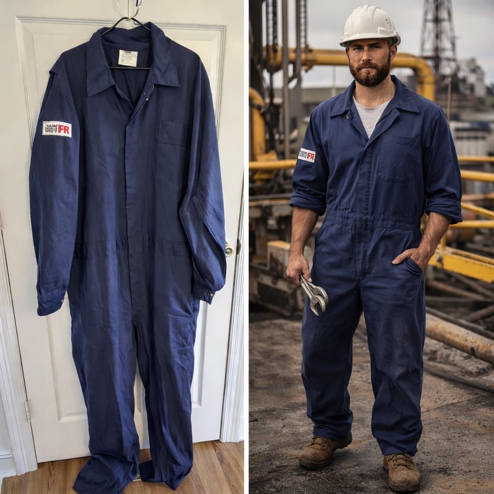 FR Flame Resistant Lakeland Coveralls industrial welding oil rig 2X x 30 cat 2